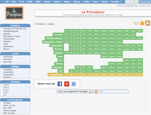 Tablet Screenshot of le-precepteur.net